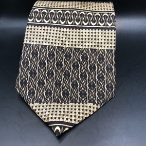 Repp Brand Silk Tie Extra Long